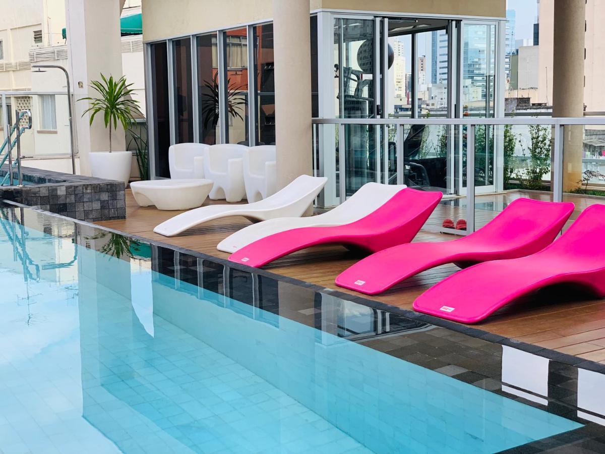 303 - Rentaqui - Studio Augusta Elegance Pool New เซาเปาโล ภายนอก รูปภาพ